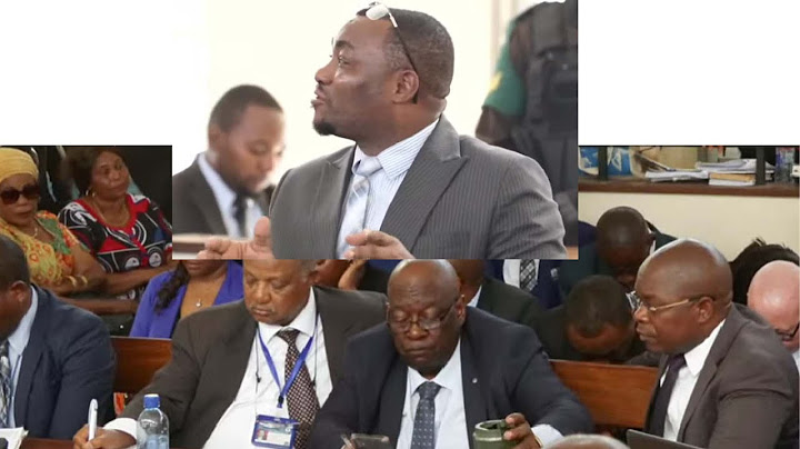 WAKILI UPANDE WA JAMHURI AZIPANGUA HOJA ZA LISSU MAHAKAMANI KESI YA UHAINI