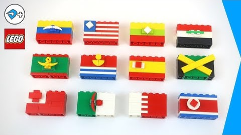 LEGO BANDEIRAS DO MUNDO parte 8