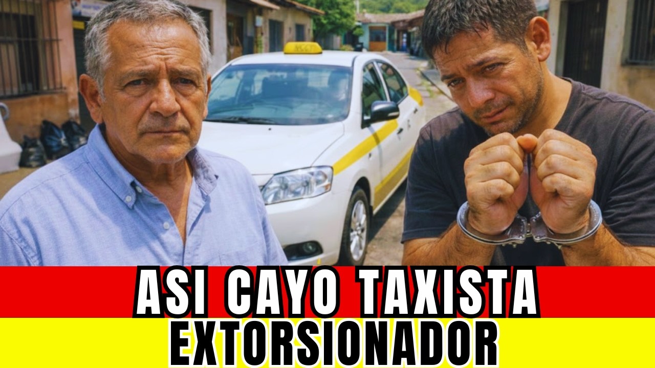 CAYÓ TAXISTA … ERA PARTE DE LA EXTORSIÓN