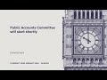 Ofwat Interim Chief Executive questioned by the Public Accounts Committee