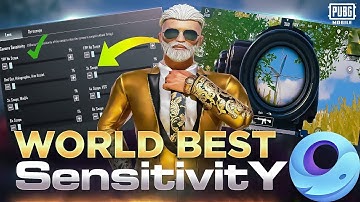 Pubg Mobile Emulator Sensitivity ADS+SETTINGS |No Recoil Pubg Mobile Gameloop Settings! #gamelup