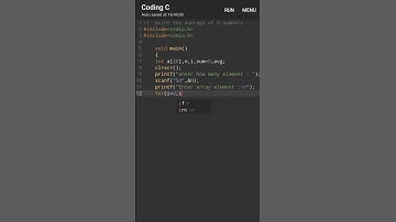 average of n numbers in c #shorts #shortsfeed #shortsvideo #c #coding