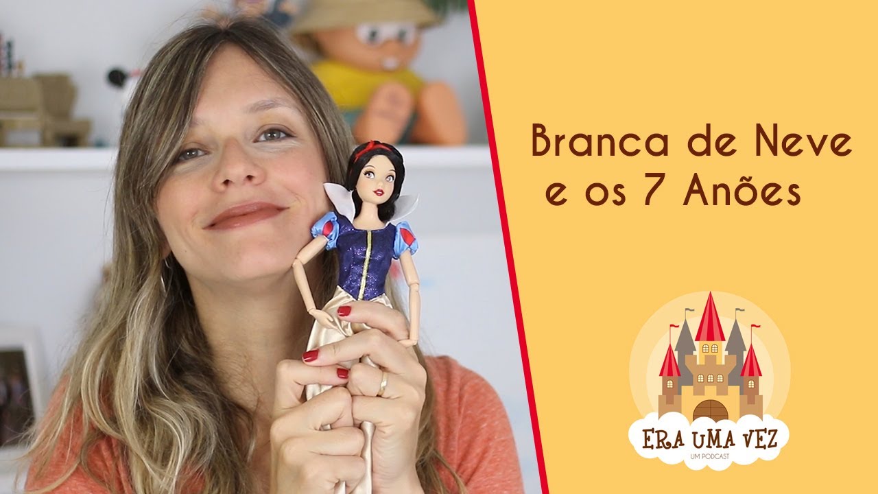 BRANCA DE NEVE E OS 7 ANÕES - Contação de História Infantil Clássica Disney