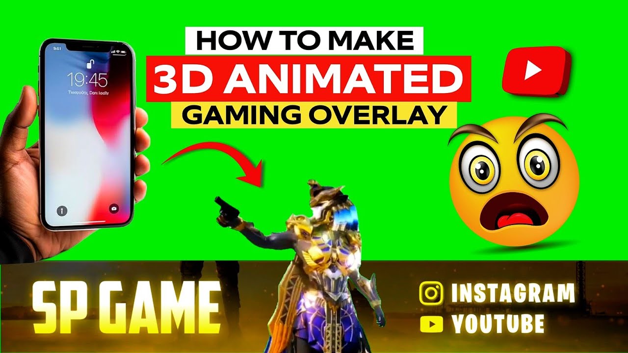 How to Make 3D Animated Gaming Overlay on Android | Gaming Overlay ...