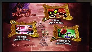 Alice In Wonderland Special Un-Anniversary Edition 2010 Dvd Menu Walkthrough Disc 1