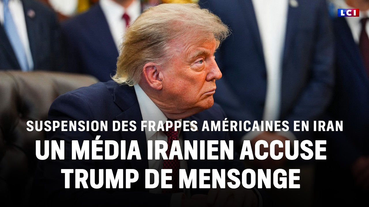 Suspension des frappes américaines : un média iranien accuse Donald Trump de mensonge