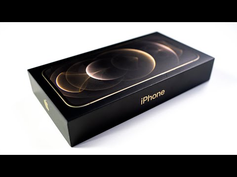 Распаковка iPhone 12 Pro Max в золоте. Самый большой, самый дорогой, самый золотой iPhone в истории