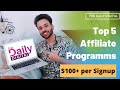 Top 5 High Paying Affiliate Programs for Marketers in 2020 | Earn $100+ Per Signups