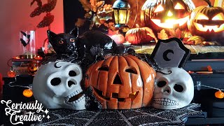 Watch Me Clay #1 | Halloween Slip Cast Ceramic Sculpture | Seriously Creative