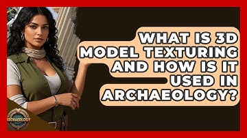 What Is 3D Model Texturing And How Is It Used In Archaeology? - Archaeology Quest