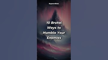 10 brutale manieren om je vijanden te vernederen | Stoïcisme