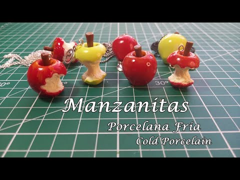 Manzanitas en Porcelana Fria / Cold Porcelain
