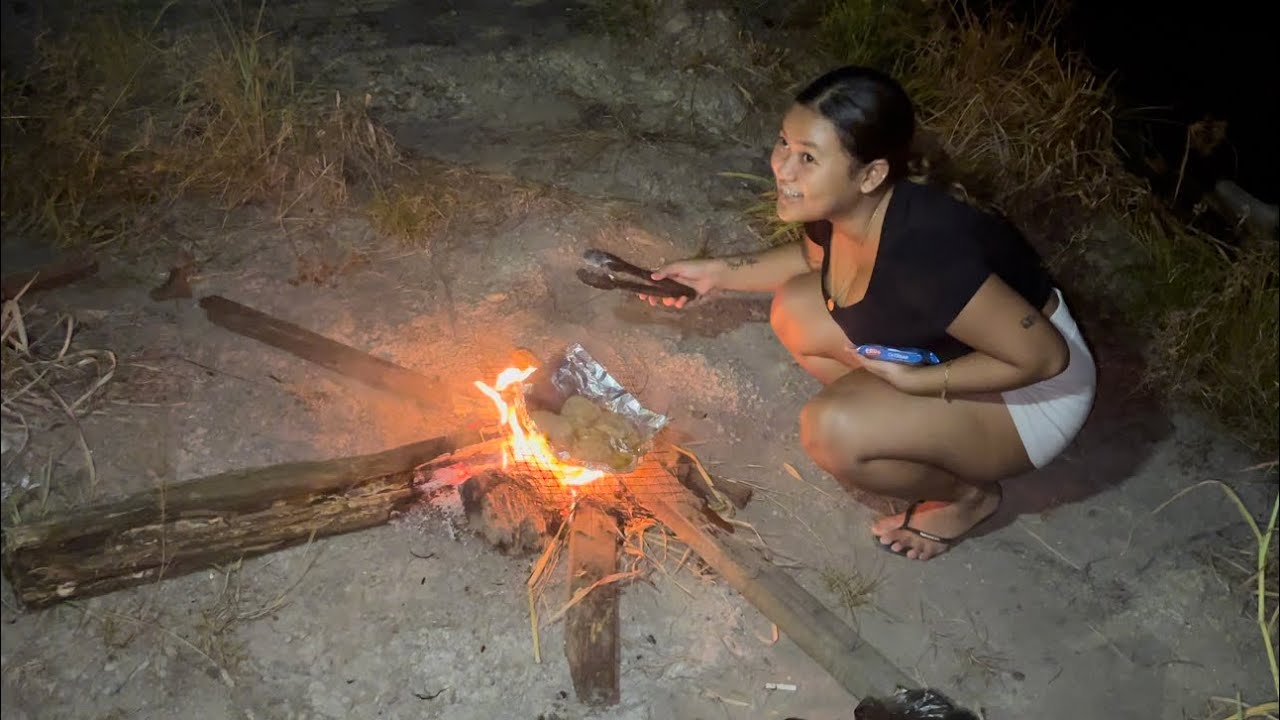 Влог 9. Пробуем еду, которую раньше не пробовали🫠😍. Кулинарный челлендж на свежем воздухе🍔🎥🤪🔥