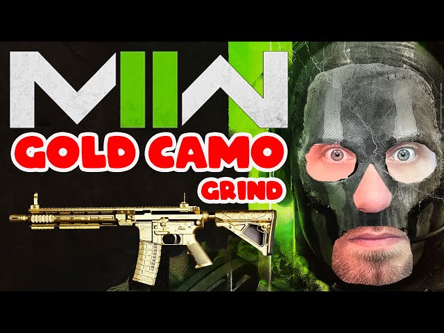 GOLD CAMO GRIND - Call of Duty: Modern Warfare II !spin