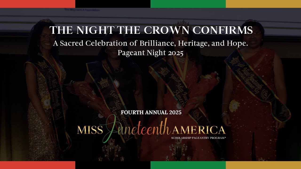 2025 Pageant Night Highlights | Miss Juneteenth America® | Mobile AL