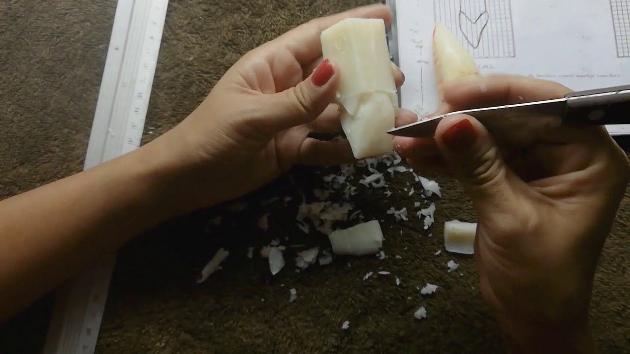 Tallado de Incisivo Central en Jabon