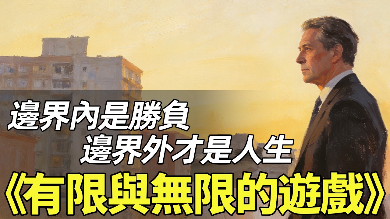 如何從贏的思維轉向延續的思維？《有限與無限的遊戲》有限遊戲在邊界內玩，無限遊戲玩的是邊界 | 叫我十三就行