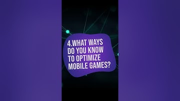 Everything about GameDev: 5 Recruitment Questions for Junior Unity Developer Part 2