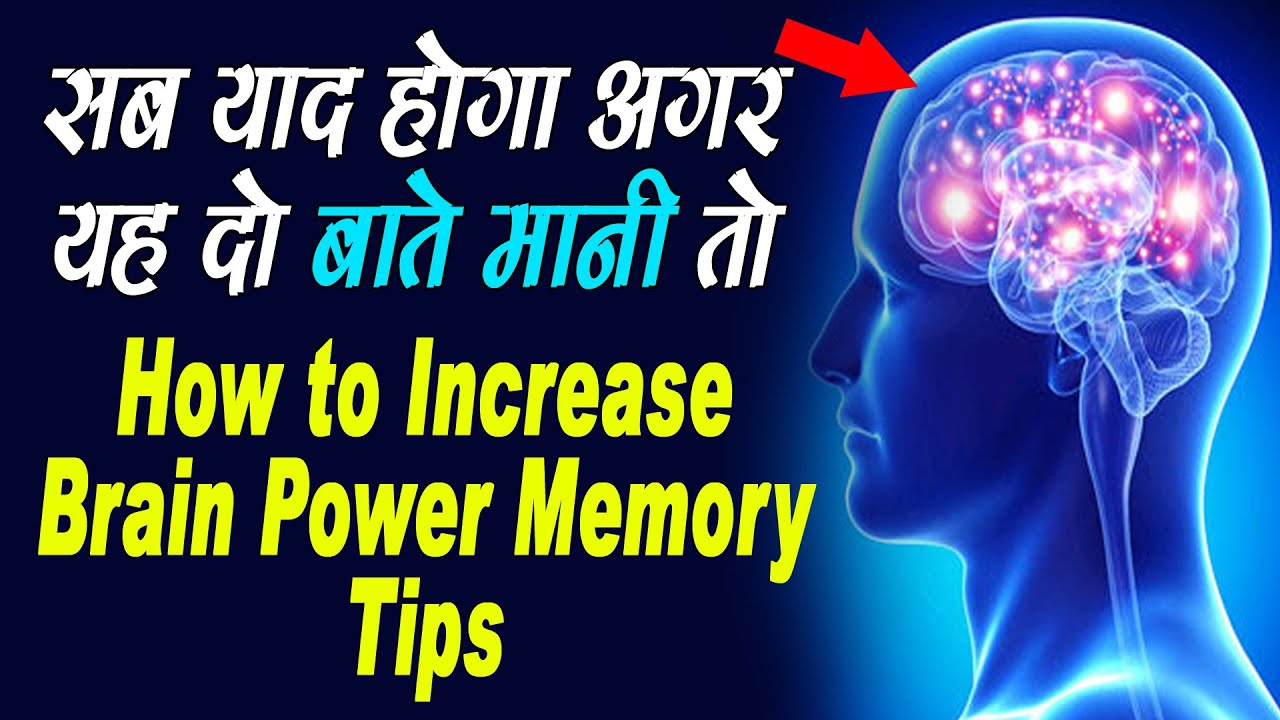 How To Increase Memory Power And Concentration For Students In Hindi