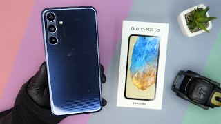 Samsung Galaxy M35 Unboxing Hands-On, Antutu, Design, Unbox, Camera Test