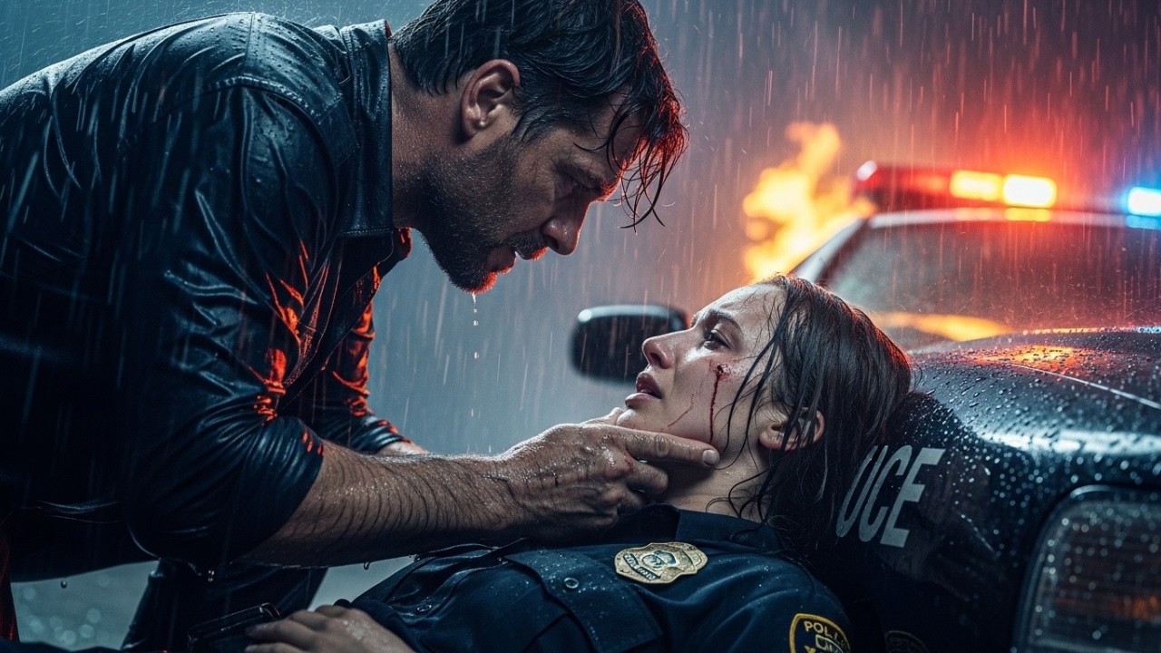 Single Dad Rescued a Dying Female Cop — What Happened Next Shocked the Entire Police Force  #viral