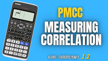 Measuring Correlation PMCC (1.2) A Level Maths Statistics Year 2