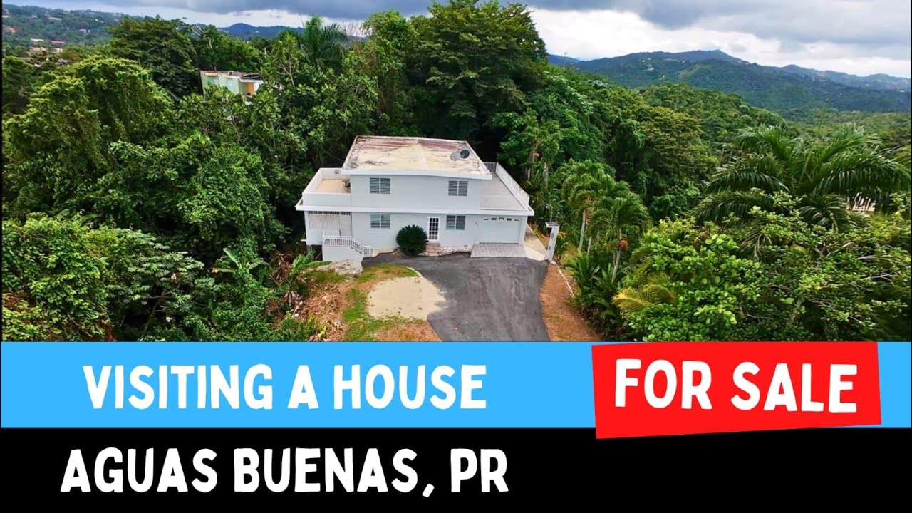 Visité casa en el campo a la venta en Aguas Buenas PR con vista