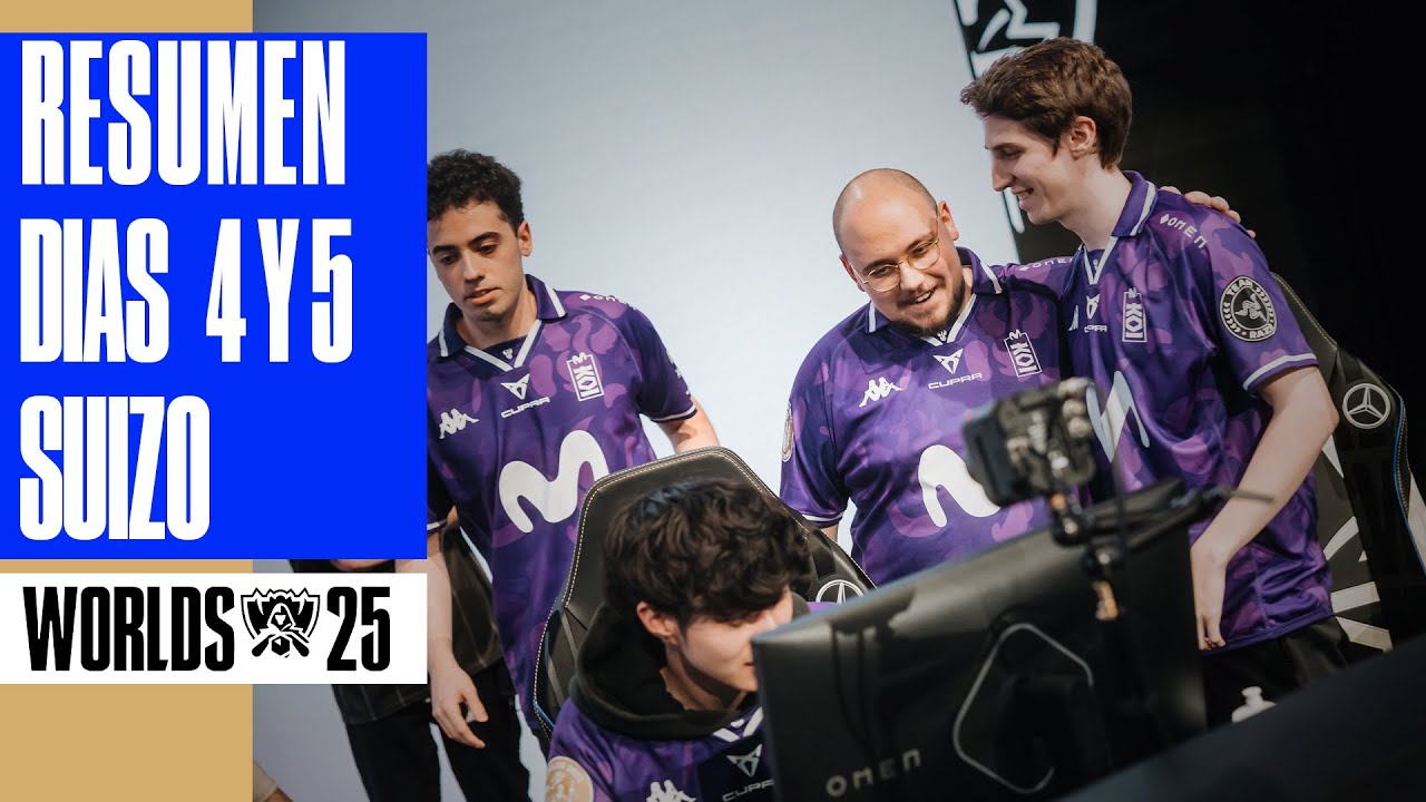 G2 la esperanza de Europa, MKOI se salva y T1 contra las cuerdas Resumen suizo Worlds 2025