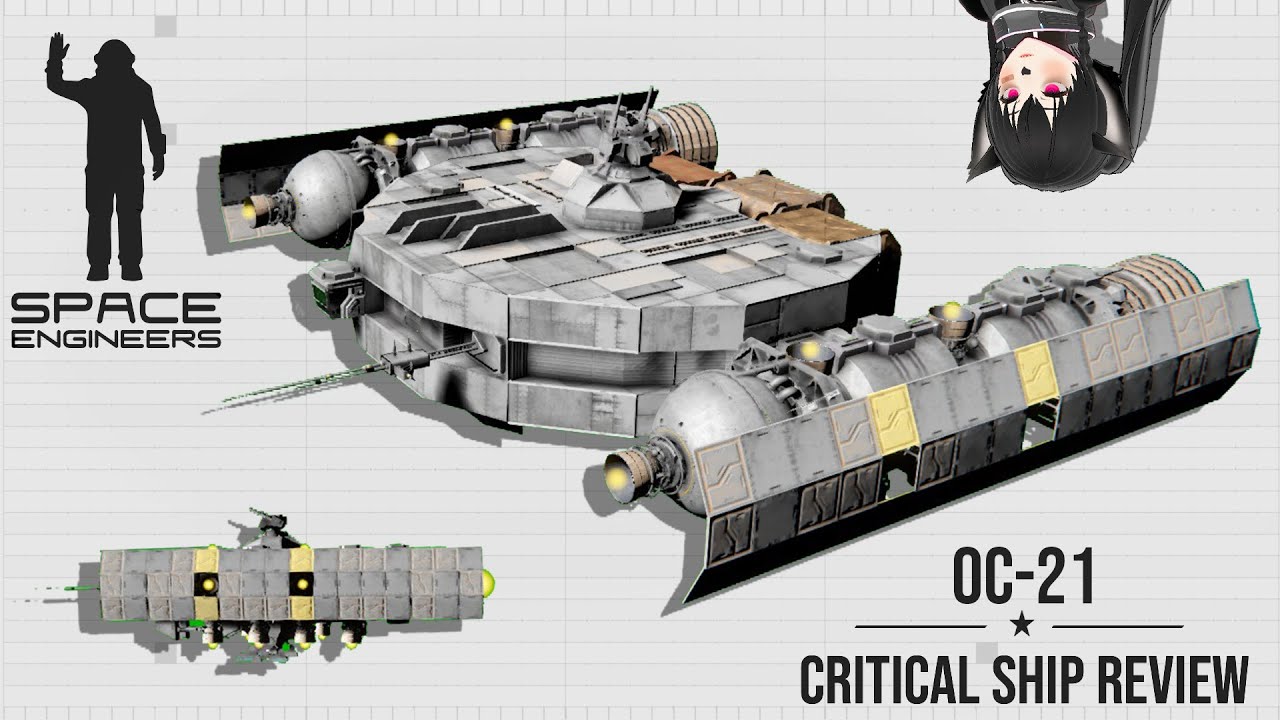 This Transport Ship is Smart, Space Engineers Critical Ship Review, OC ...