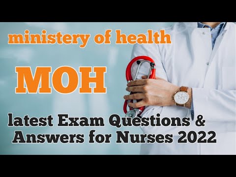 MOH Exam Questions| Ministry of Health UAE|NURSING Exam Questions 2022|prometric questions