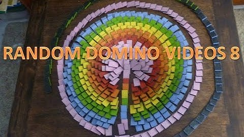 8000 Dominoes: Random Domino Videos 8