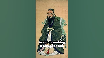 Life Is Really Simple | Confucius
