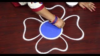 New year 2021 muggulu by easy rangoli Suneetha || Amazing New year Kolam rangoli designs