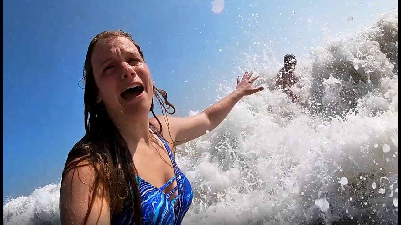 My shorts fell off in Daytona beach waves