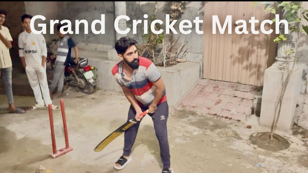 Grand Cricket Match with All kids 🧒 Weakend masti with Hussain bhai and Chunnu Munnu