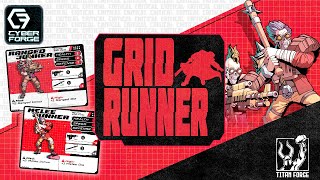 Grid Runner Intro - New Solo Adventure Game By Cyber Forge