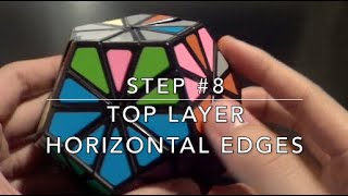 Pyraminx Crystal | Top Layer Edges (Steps 8 & 9)