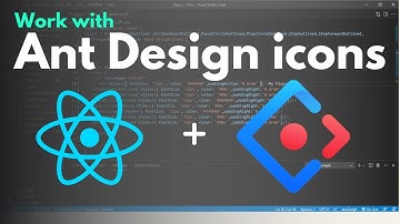 How to use Ant Design Icons in React JS to built an Application