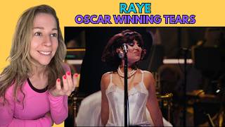 Oscar Winning Tears - Raye - LIVE at the Royal Albert Hall - REACTION VIDEO