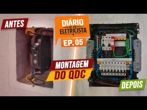 Quadro de Distribuição com Aterramento - Casa Antiga! 🧐