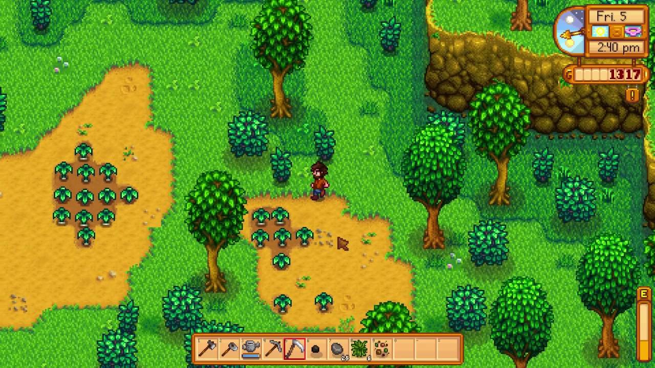 Stardew Valley Spring Year 1, Day 5 YouTube