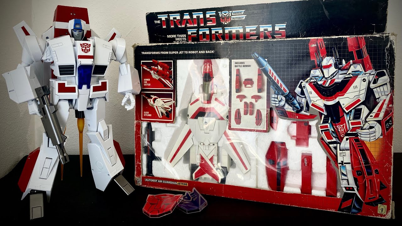 Videorece ITA Storia, Emozioni e Leggenda 1985 G1 Jetfire Valkyrie Macross Transformers YouTube