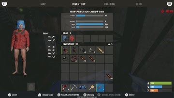 High Caliber revolver on Rust console