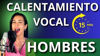 Best 15-Minute VOCAL Warm-up for MEN Natalia Bliss