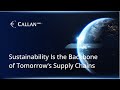 Sustainability Is the Backbone of Tomorrow’s Supply Chains