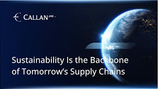 Sustainability Is the Backbone of Tomorrow’s Supply Chains