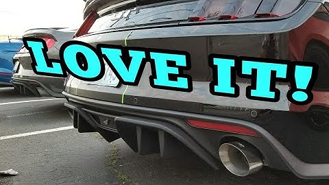 2015 + Mustang Rear Diffuser Install Without Removing Bumper |Step-by-Step