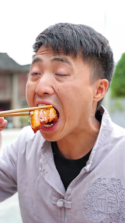 The super delicious pork belly is really too gluttonous. | mukbang