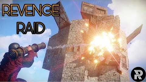 REVENGE RAID!!! - Rust Console Edition | 4 Man PvP Pt2