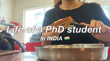 IISc Diaries|| Indian Uni vlog, working in lab, living alone in India, PhD student diaries